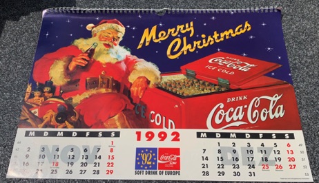 2331-1 € 6,00 Coca cola kalender 1992 12x afbeelding.jpeg